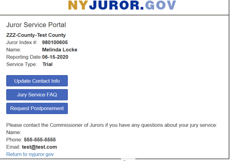 . State Jurors - Email and Text Alerts
